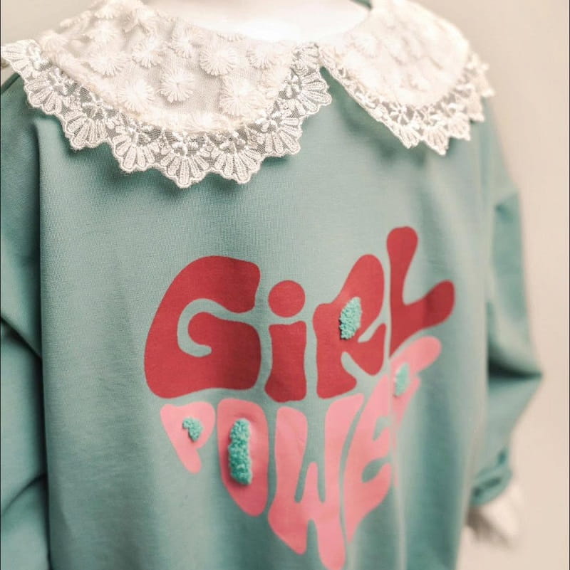 gia công mẫu áo dài tay bé gái