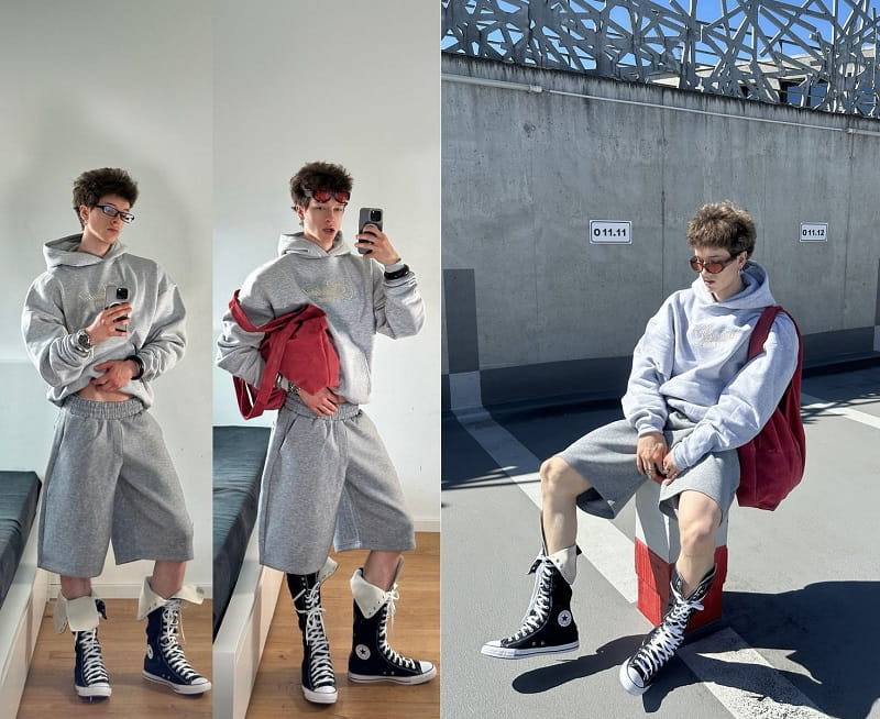 Phong cách Sporty Chic là gì? Sự năng động và trẻ trung của giới trẻ 23 Sporty Chic nam năng động