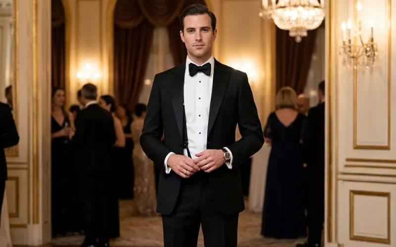 Cách Mix Tuxedo đẫm phong cách lịch lãm, bóng bẩy