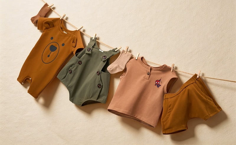 vải cotton may đồ trẻ em