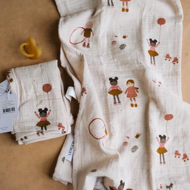 Các loại khăn trẻ em bằng chất xô Muslin