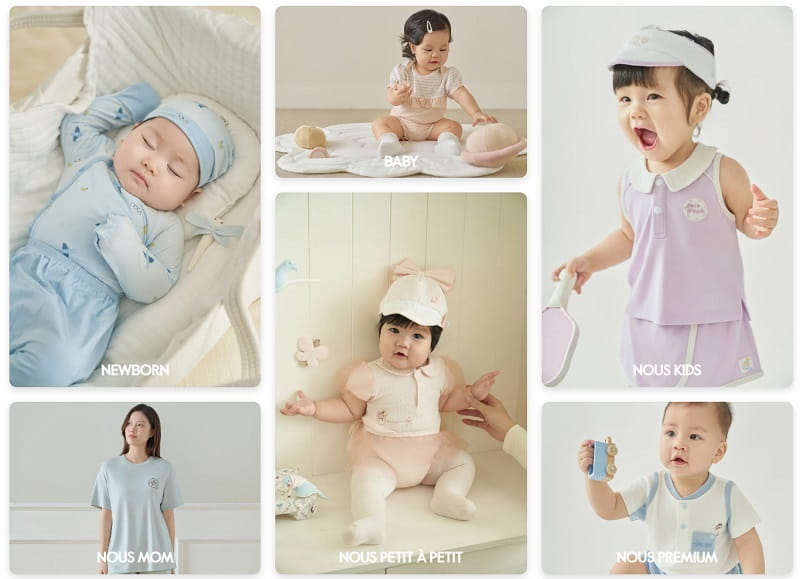 thương hiệu thời trang trẻ em nous